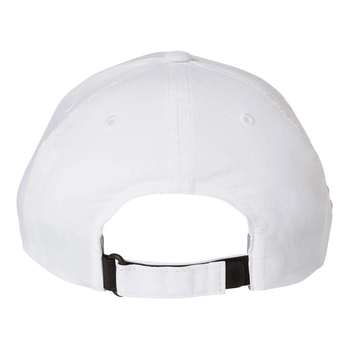 adidas White Poly Textured Performance Cap