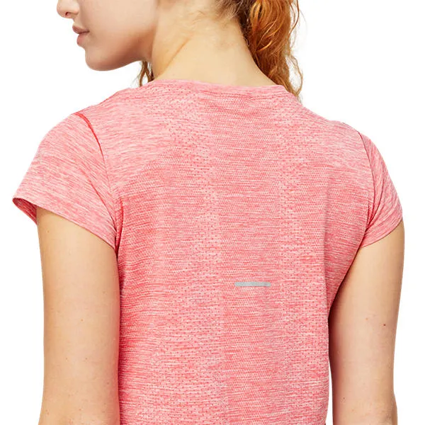 Asics Race Seamless Ss Top Pink Grapefruit Women -   