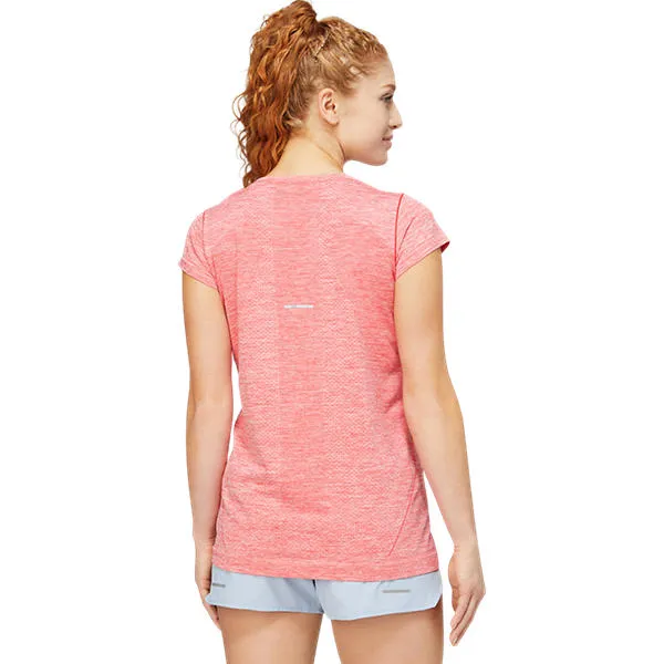 Asics Race Seamless Ss Top Pink Grapefruit Women -   