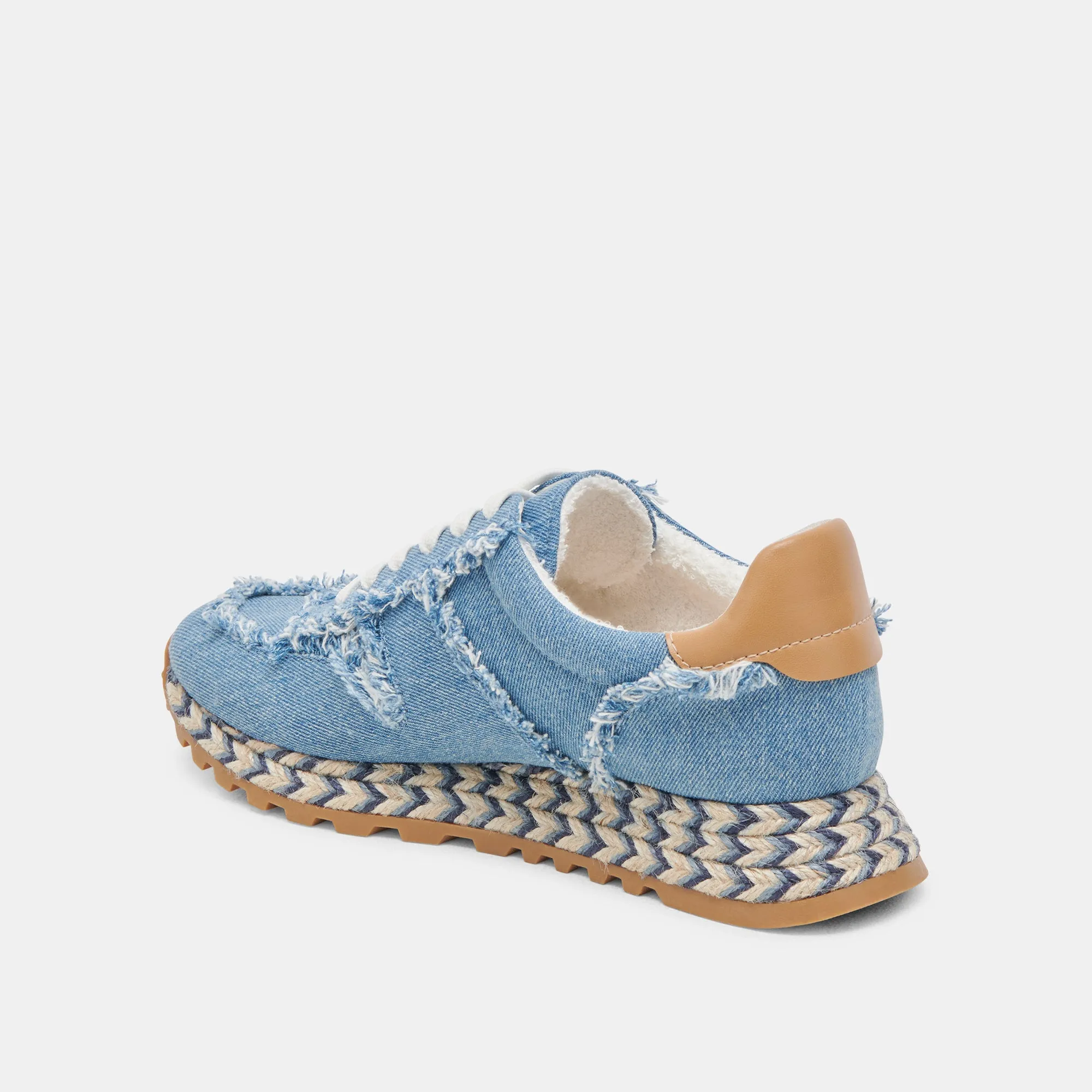 AYITA FRAY SNEAKERS BLUE DENIM