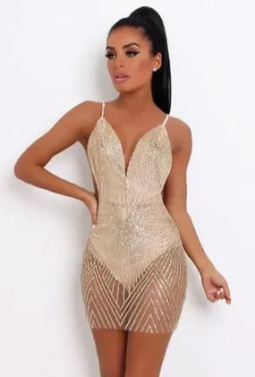 CHEVY - SPARKLE SHEER DRESS