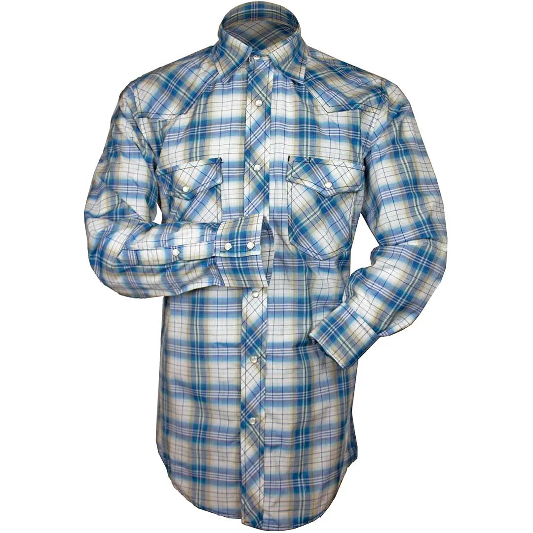 Cowboy Legend Men's Plaid Snap Shirt