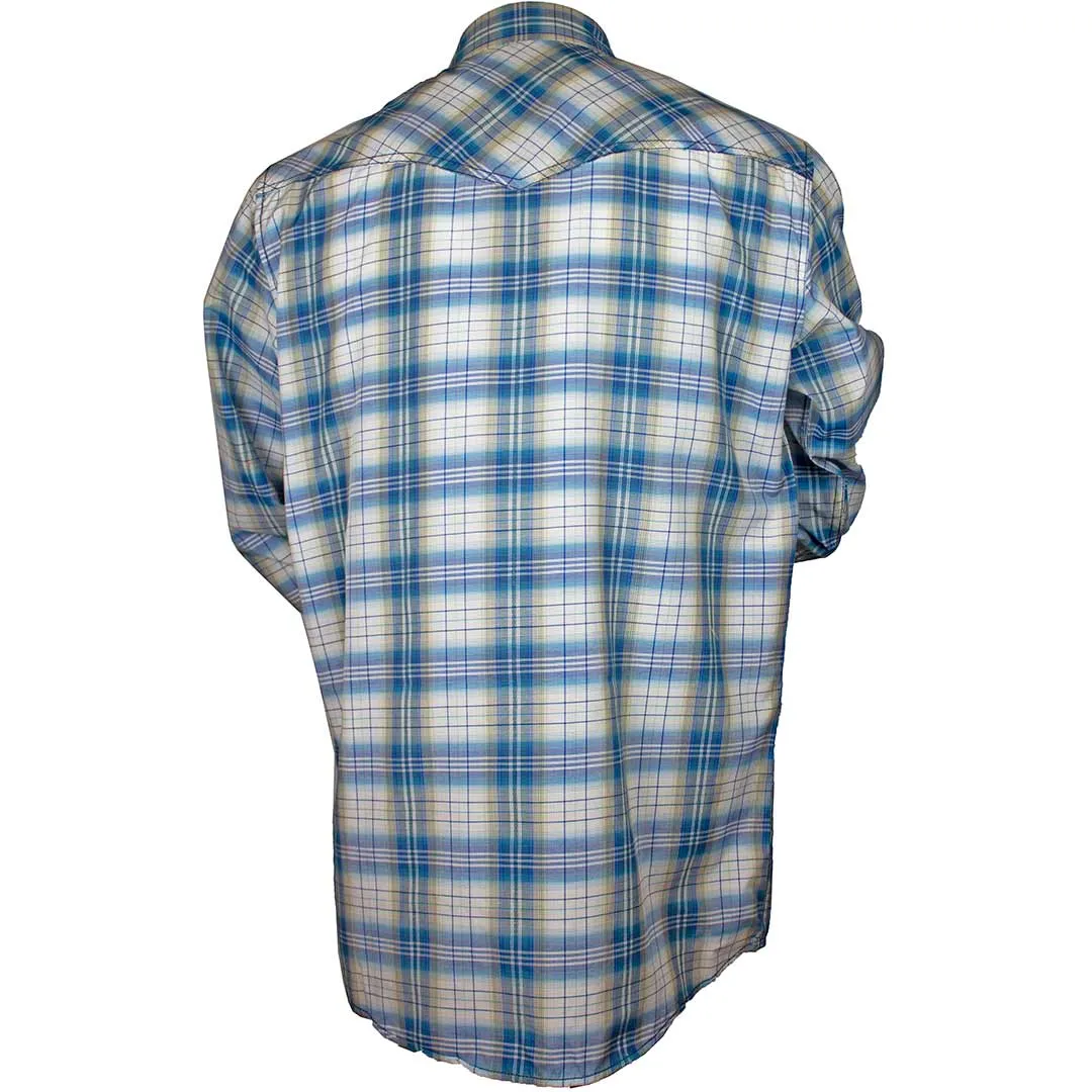 Cowboy Legend Men's Plaid Snap Shirt