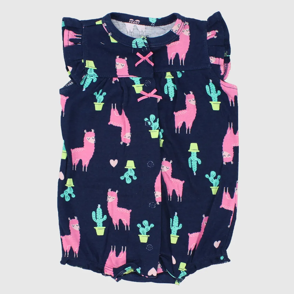 Desert Llama Romper