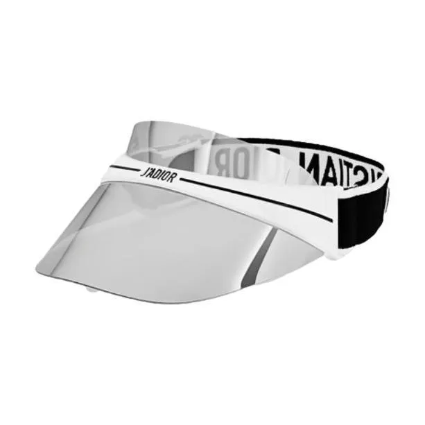 DIOR DIORCLUB1 SILVER MIRRORED VISOR