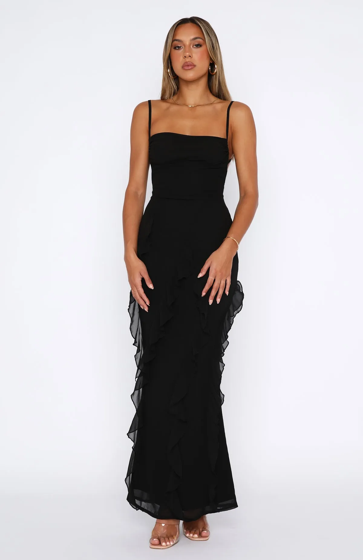 Effortless Love Maxi Dress Black