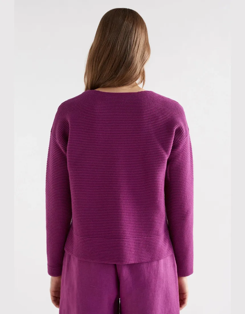 Elk - Neiu Ottoman Sweater Magenta