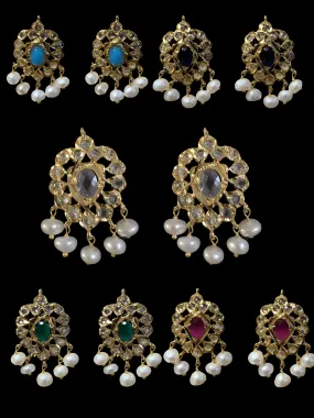 ET6 Faryal Pearl earrings  (READY TO SHIP )