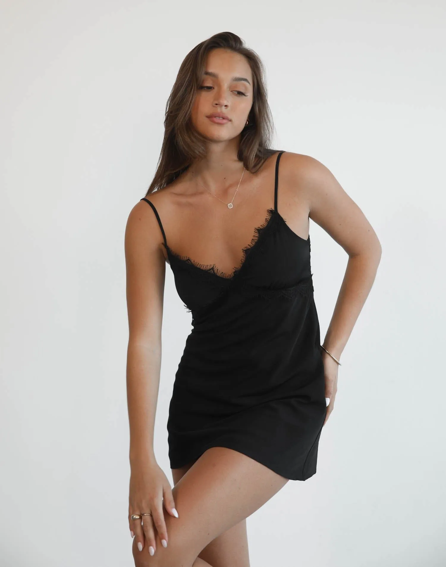 Every Time Mini Dress (Black)