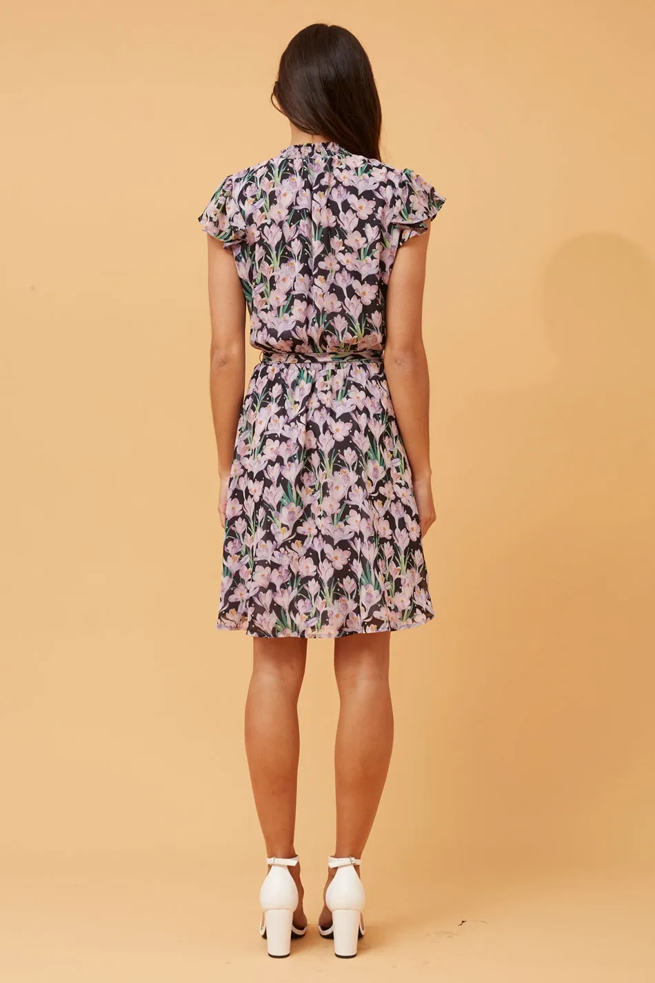 GATLIN FLORAL SHORT DRESS