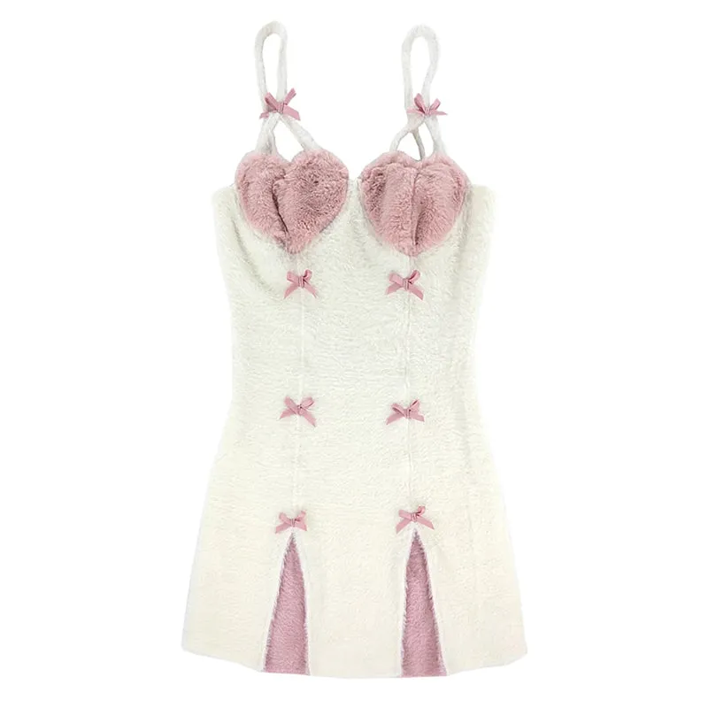 Heart Sweet Pastel Sexy Mini Dress MK18733