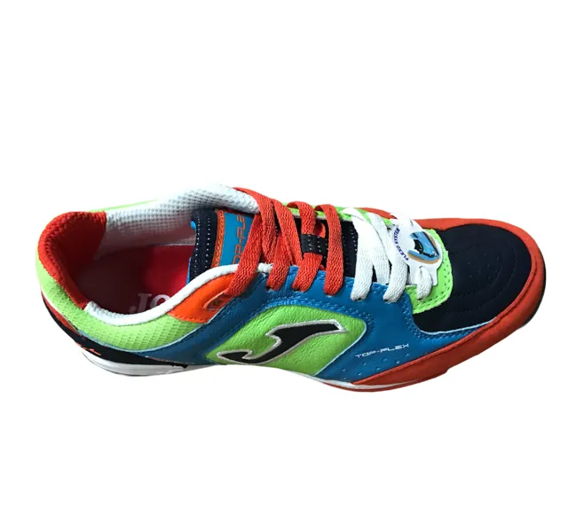 Joma Artificial grass soccer shoe Top Flex 616 TF TOPS.616.PT blue-red