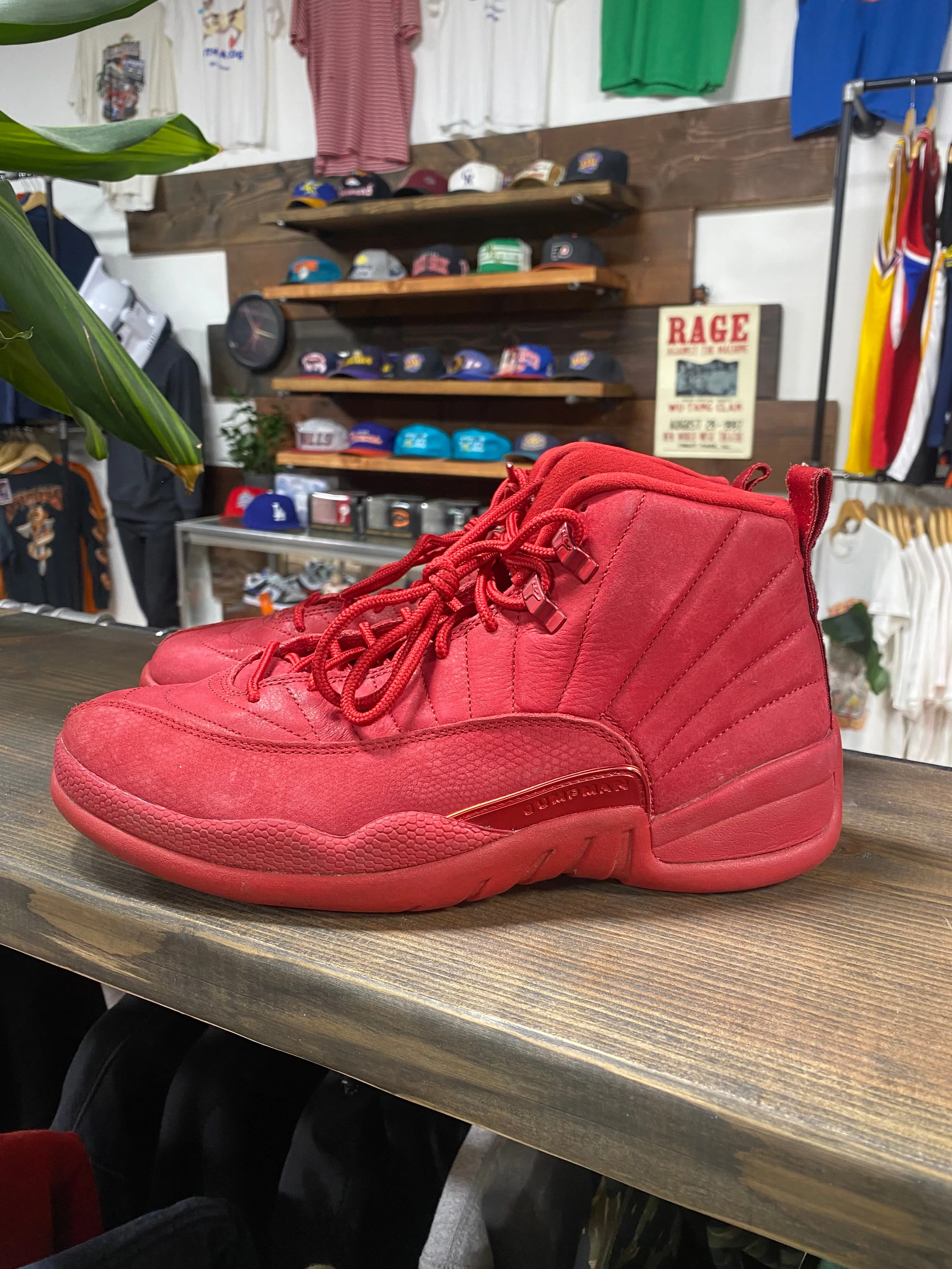 Jordan 12 'Red Suede' Size 9.5