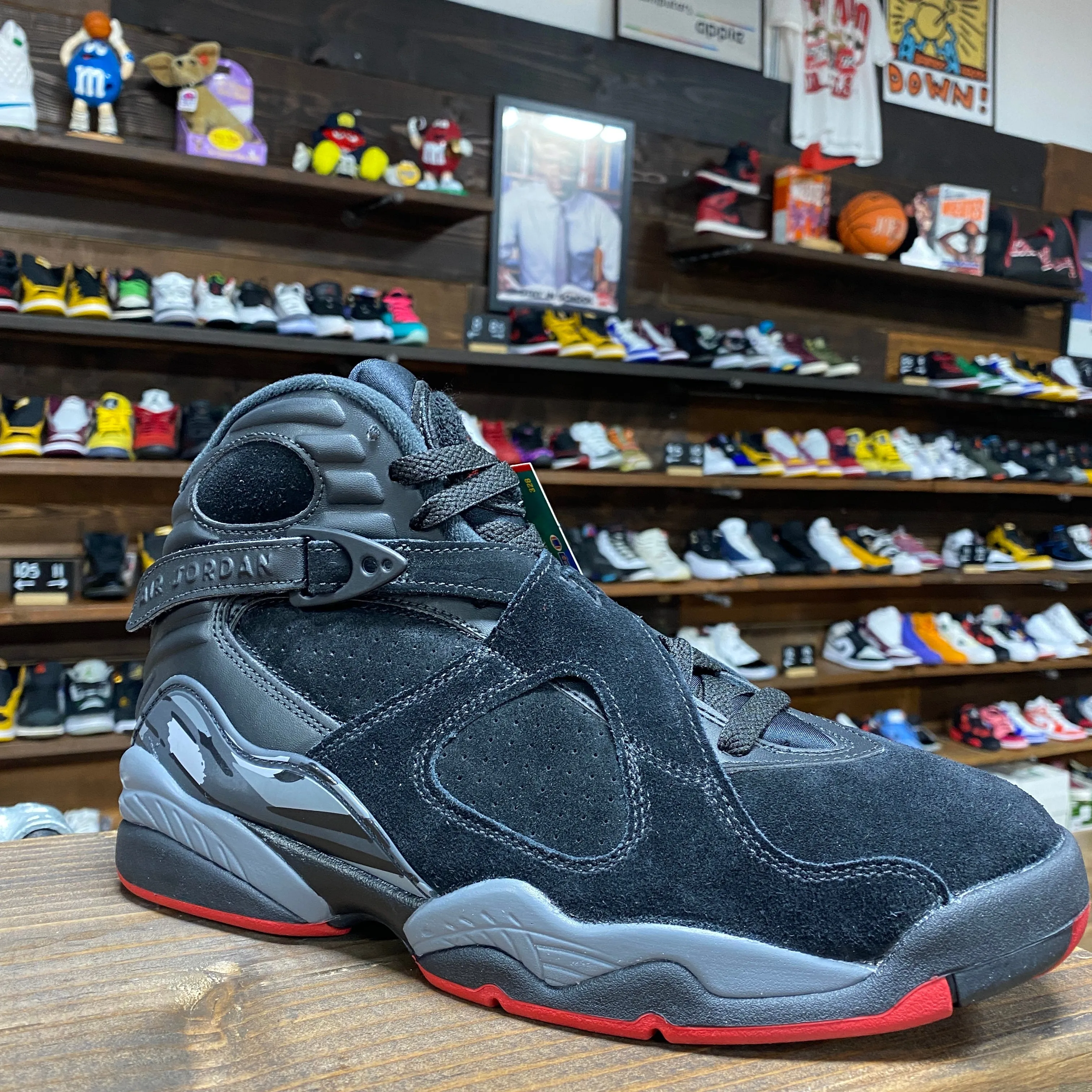 Jordan 8 'Black Cement' Size 9 (DS)