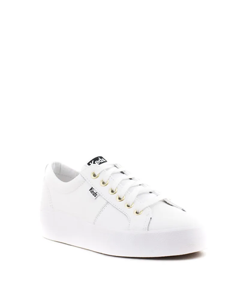 Keds — Jump Kick Duo Leather - White