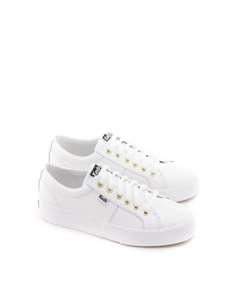 Keds — Jump Kick Duo Leather - White