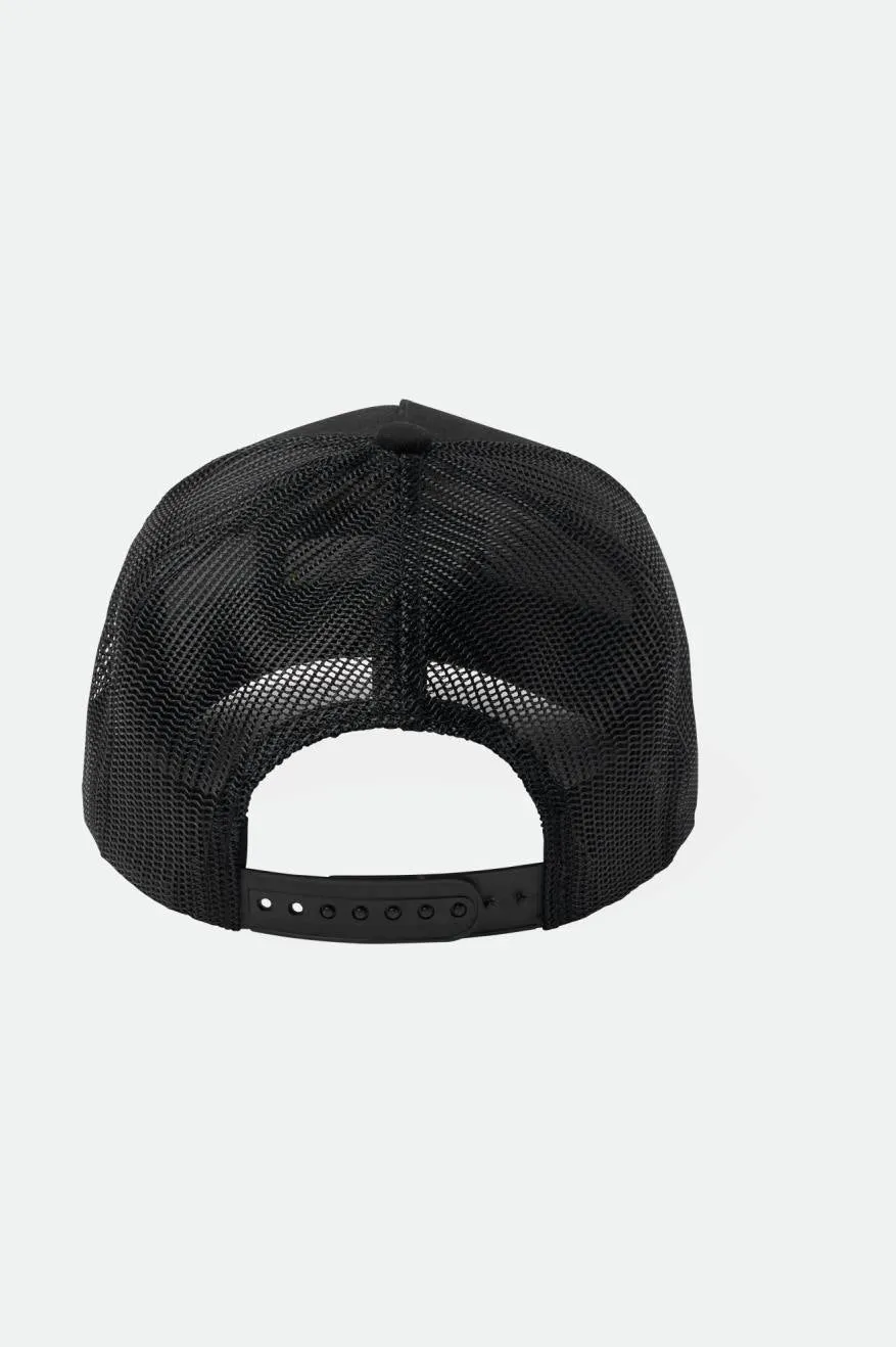 Ky Netplus MP Trucker Hat - Black/Black