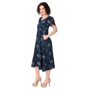 Magnetism indigo Dress For Women