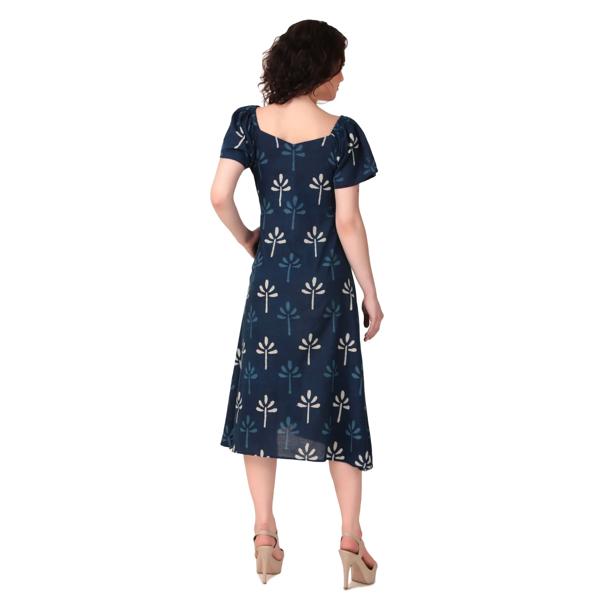 Magnetism indigo Dress For Women