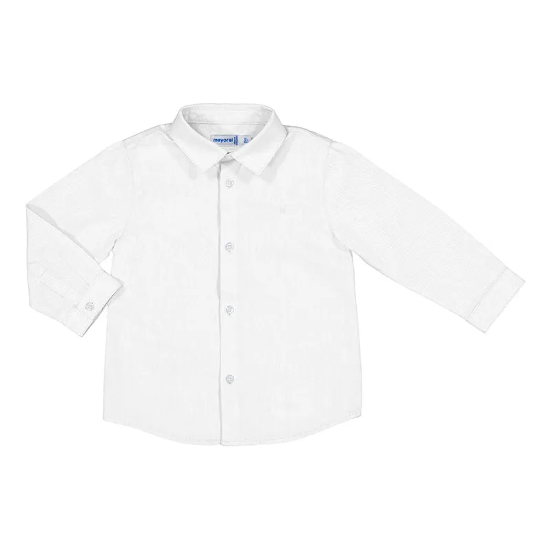 Mayoral Baby White Dress Shirt_124-26