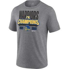 Men's Warriors NBA Champs Shot Clock Tee