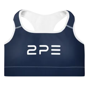 Navy Padded Sports Bra