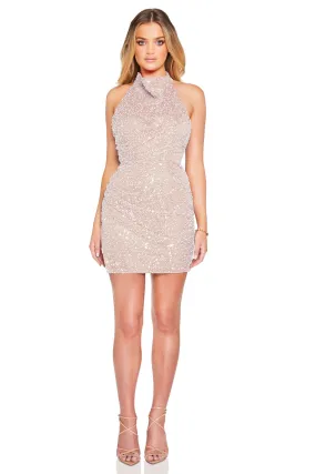 Nookie Gala Mini Dress - Nude