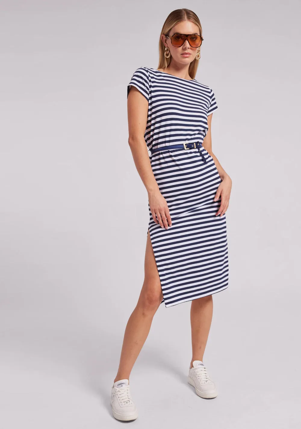 PALMERO STRIPE DRESS - GENERATION LOVE