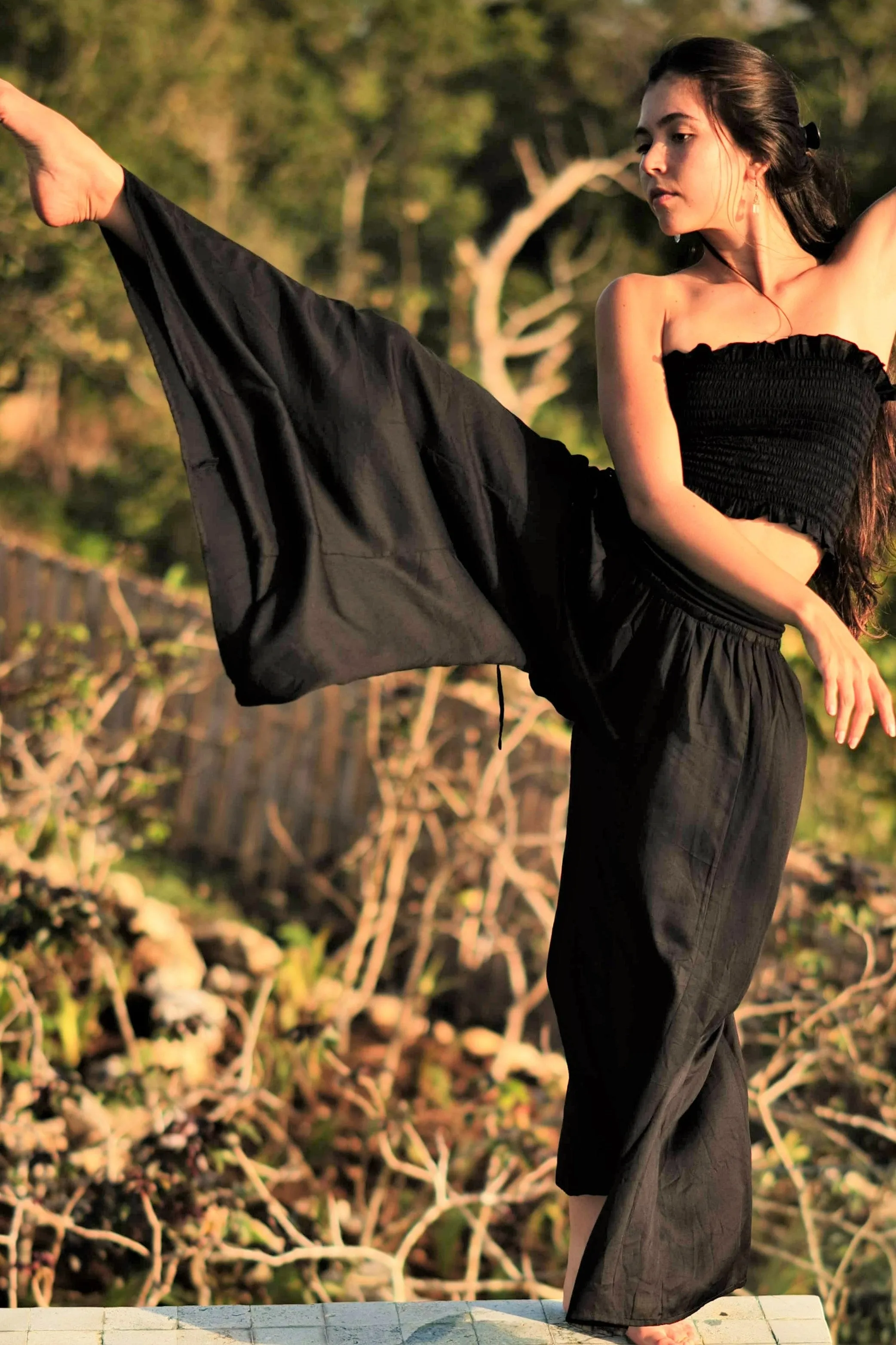 Persephone Pants in Onyx