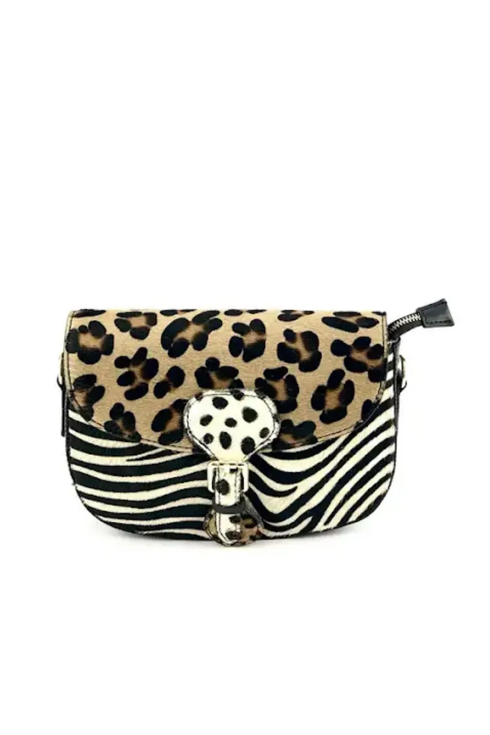 PONY PATCH CROSS BODY BAG LEO