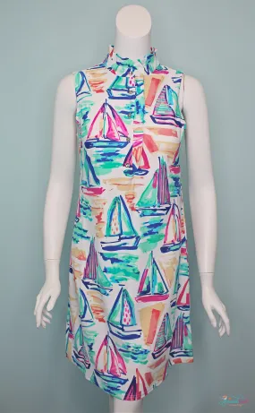 Set Your Sails Sleeveless Dress