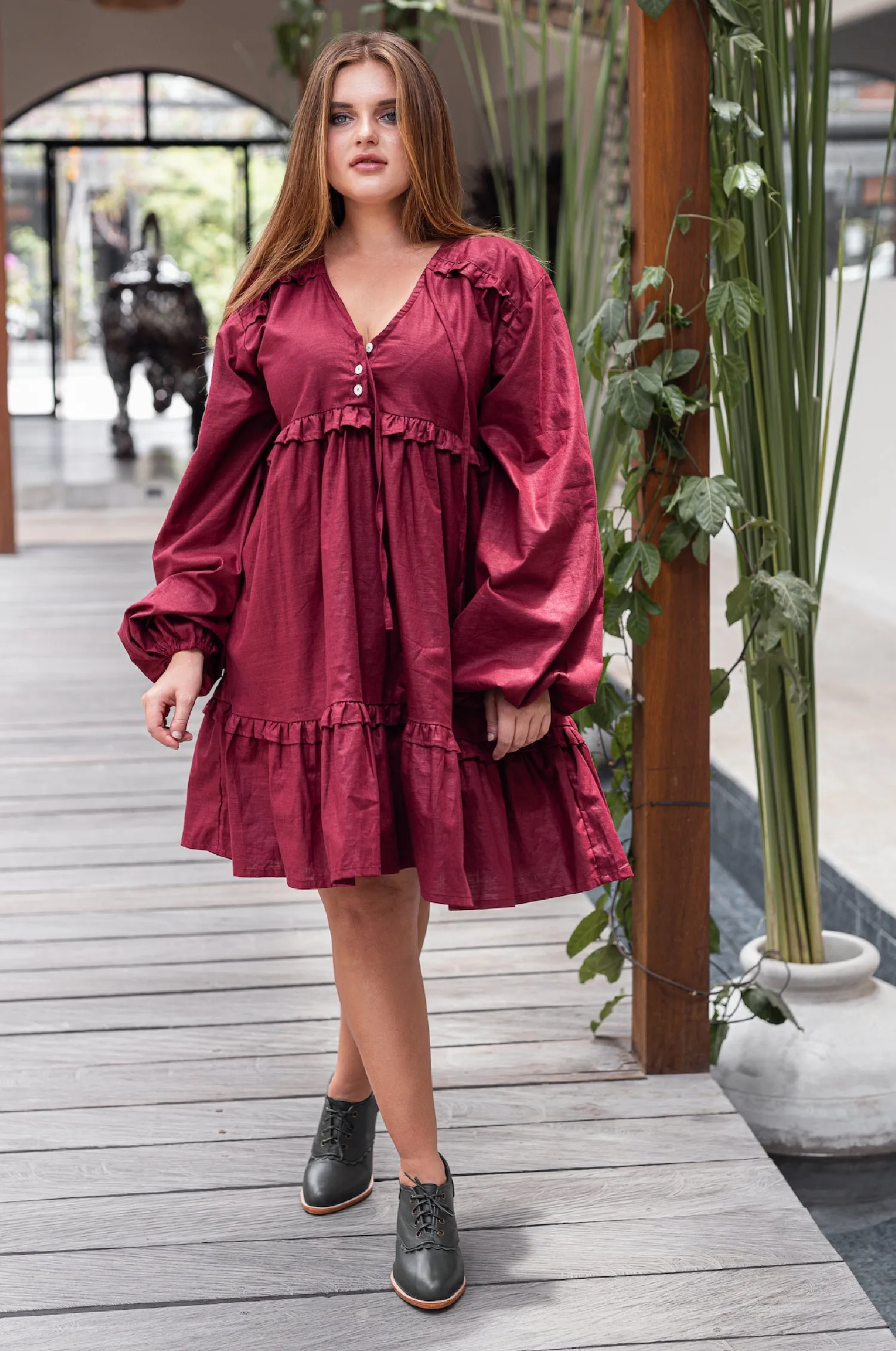 Texas Rose Boho Dress (Sale)