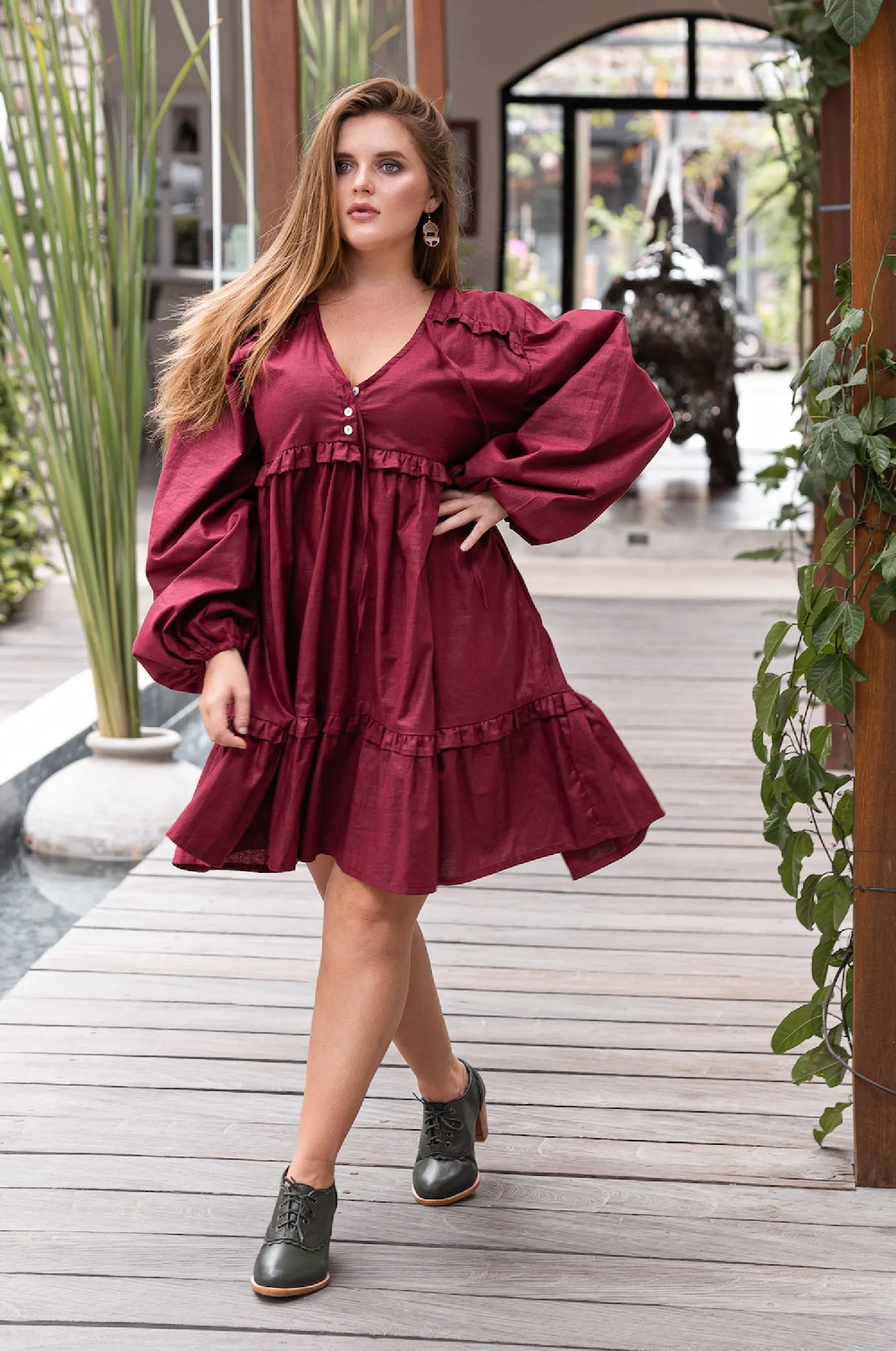 Texas Rose Boho Dress (Sale)