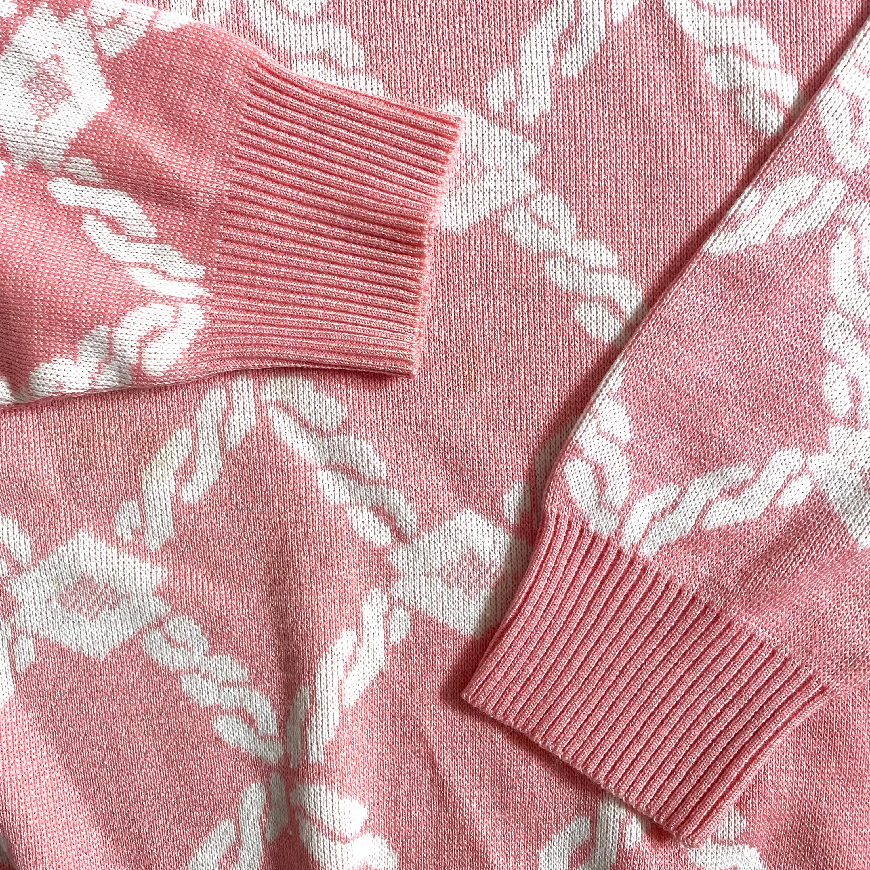 Vintage Pink Knitwear Sweater