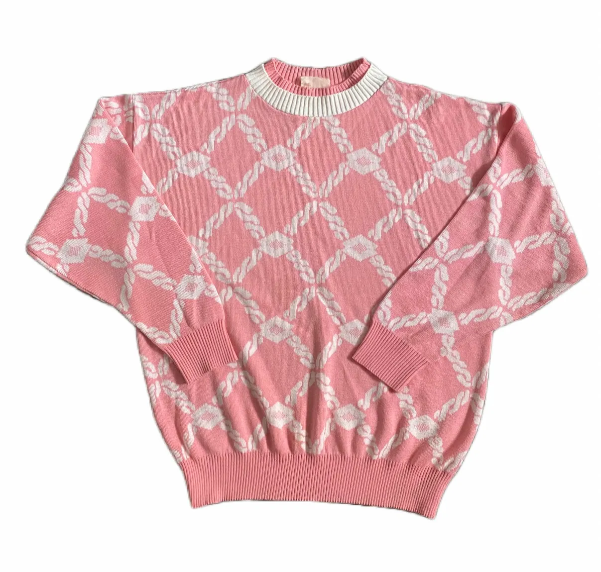 Vintage Pink Knitwear Sweater